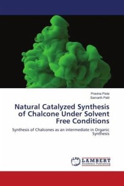 Natural Catalyzed Synthesis of Chalcone Under Solvent Free Conditions