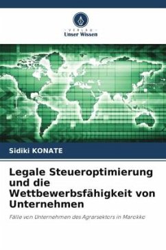 Legale Steueroptimierung und die Wettbewerbsfähigkeit von Unternehmen - KONATE, Sidiki