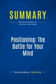 Summary: Positioning: The Battle for Your Mind