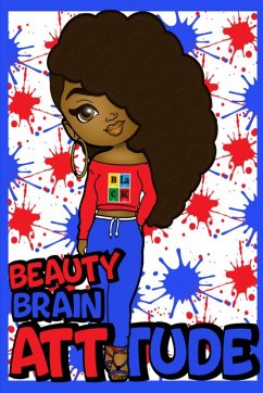 Beauty, Brain & Attitude Lined Journal - Harper, Jasmyne