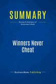 Summary: Winners Never Cheat Summary: Winners Never Cheat