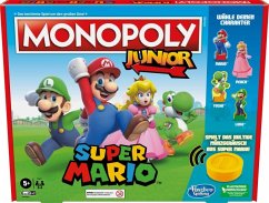Hasbro F4817100 - Monopoly Junior, Super Mario, Brettspiel