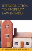 Introduction to Property Law in India (eBook, ePUB)