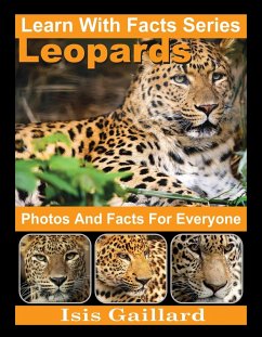 Cover Leopards Photos and Facts for Everyone (Learn With Facts Series, #52) (eBook, ePUB)