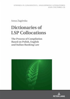 Dictionaries of LSP Collocations - Zagórska, Anna