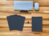 A 5 Notizblock - Set, 3+1 gratis, Luxury 80 Seiten BLAU NEW LAPISLAZULI GLITTER-OPTIK, to do A 5 Notizblock - Set, 3+1 gratis, Luxury 80 Seiten BLAU NEW LAPISLAZULI GLITTER-OPTIK, to do