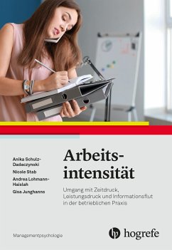 Arbeitsintensität (eBook, PDF) - Schulz-Dadaczynski, Anika; Stab, Nicole; Lohmann-Haislah, Andrea; Junghanns, Gisa