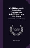 World Diagrams Of Population, Temperatures, Rainfall And Plant Distribution