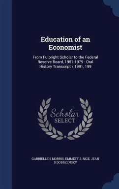 Education of an Economist: From Fulbright Scholar to the Federal Reserve Board, 1951-1979: Oral History Transcript / 1991, 199 - Morris, Gabrielle S.; Rice, Emmett J.; Dobrzensky, Jean S.