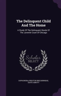 The Delinquent Child And The Home: A Study Of The Delinquent Wards Of The Juvenile Court Of Chicago - Breckinridge, Sophonisba Preston; Abbott, Edith
