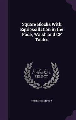 Square Blocks With Equioscillation in the Pade, Walsh and CF Tables - Trefethen, Lloyd N.