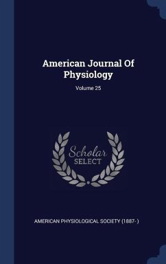 American Journal Of Physiology; Volume 25