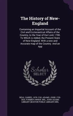 Cover The History of New-England