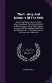 The History And Memoirs Of The Bath