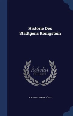 Cover Historie Des Städtgens Königstein
