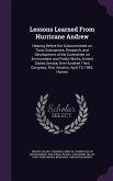 Lessons Learned From Hurricane Andrew: Hearing Before the Subcommittee on Toxic Substances, Research, and Development of the Committee on Environment