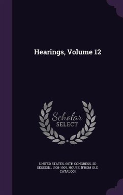 Cover Hearings, Volume 12