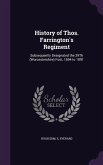 History of Thos. Farrington's Regiment