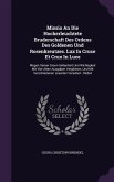 Missio An Die Hocherleuchtete Bruderschaft Des Ordens Des Goldenen Und Rosenkreutzes. Lux In Cruce Et Crux In Luce