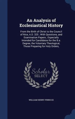 An Analysis of Ecclesiastical History - Pinnock, William Henry
