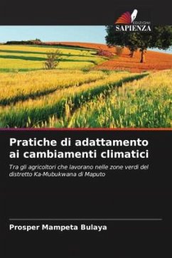 Pratiche di adattamento ai cambiamenti climatici - MAMPETA Bulaya, Prosper