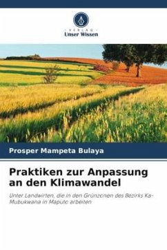 Praktiken zur Anpassung an den Klimawandel - MAMPETA Bulaya, Prosper