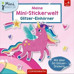 Meine Mini-Stickerwelt - Glitzer-Einhörner