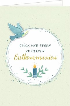 Grußkarten-Set - Glückwünsche zur Kommunion