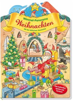 Wimmel-Panorama Weihnachten zum Ausklappen und Aufstellen - Kessel, Carola von