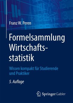 Formelsammlung Wirtschaftsstatistik - Peren, Franz W.