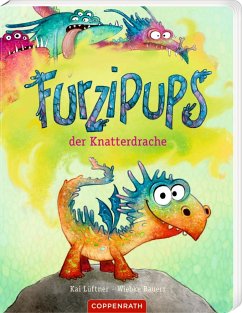 Furzipups, der Knatterdrache / Furzipups Bd.1 (Pappbilderbuch Miniausgabe) - Lüftner, Kai