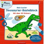 Mein bunter Dinosaurier-Bastelblock