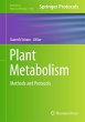 Plant Metabolism (eBook, PDF) - Bild 1