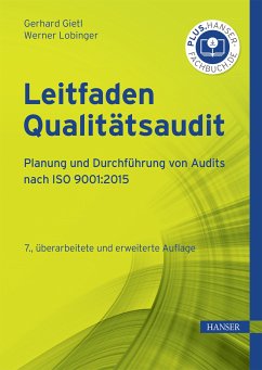 Leitfaden Qualitätsaudit (eBook, PDF) - Gietl, Gerhard; Lobinger, Werner