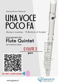 C Flute 2 part of &quote;Una voce poco fa&quote; for Flute Quintet (fixed-layout eBook, ePUB)