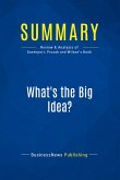 Summary: What's the Big Idea?