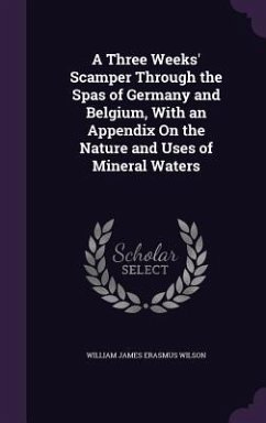 A Three Weeks' Scamper Through the Spas of Germany and Belgium, With an Appendix On the Nature and Uses of Mineral Waters - Wilson, William James Erasmus