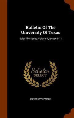 Cover Bulletin Of The University Of Texas