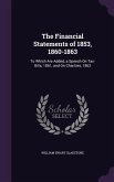 The Financial Statements of 1853, 1860-1863