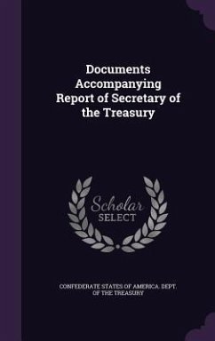 Cover Documents Accompanying Report of Secretary of the Treasury
