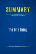 Summary: The One Thing - Bild 1