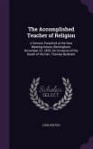 The Accomplished Teacher of Religion