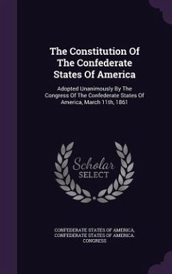 The Constitution Of The Confederate States Of America