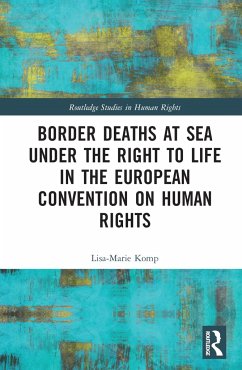 Border Deaths at Sea under the Right to Life in the European Convention on Human Rights - Komp, Lisa-Marie (VU Amsterdam, The Netherlands)