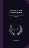 Sources Of The Roman Civil Law