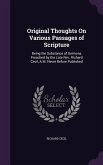 Original Thoughts On Various Passages of Scripture