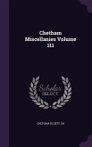 Chetham Miscellanies Volume 111