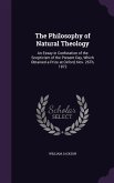 The Philosophy of Natural Theology