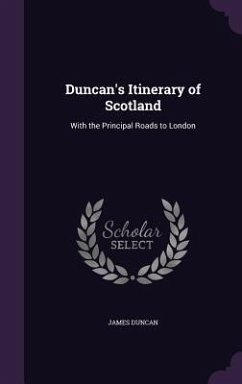 Cover Duncan's Itinerary of Scotland