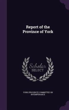 Cover Report of the Province of York